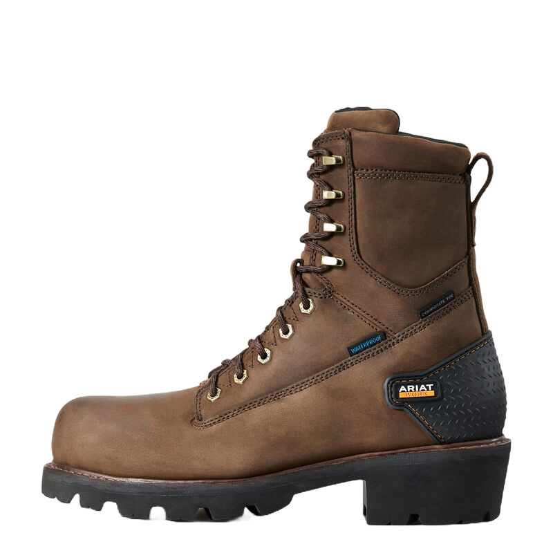 Ariat Powerline 8" Waterproof Composite Toe Work Boot from GME Supply